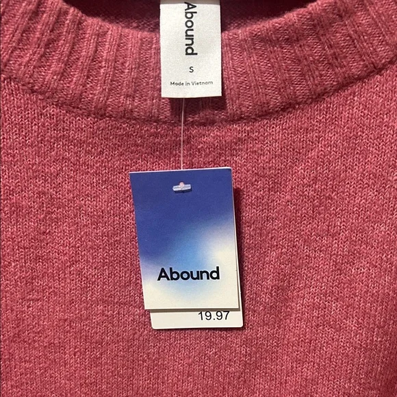Abound Women's Rose Crew Neck Sweater - Picture 7 of 8